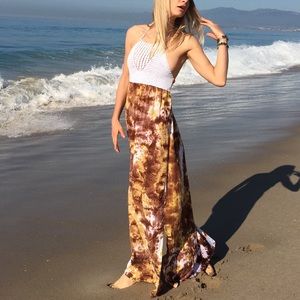 Crochet maxi dress, maxi dress, festival dress